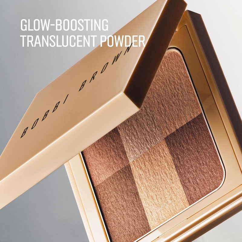 Bobbi Brown Nude Finish Illuminating Powder - Glow-Boosting Translucent Setting Powder with Mulberry & Grape Extracts