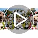 Wonderland Clock Hanging Swirls - 60Pcs Party Decorations Set