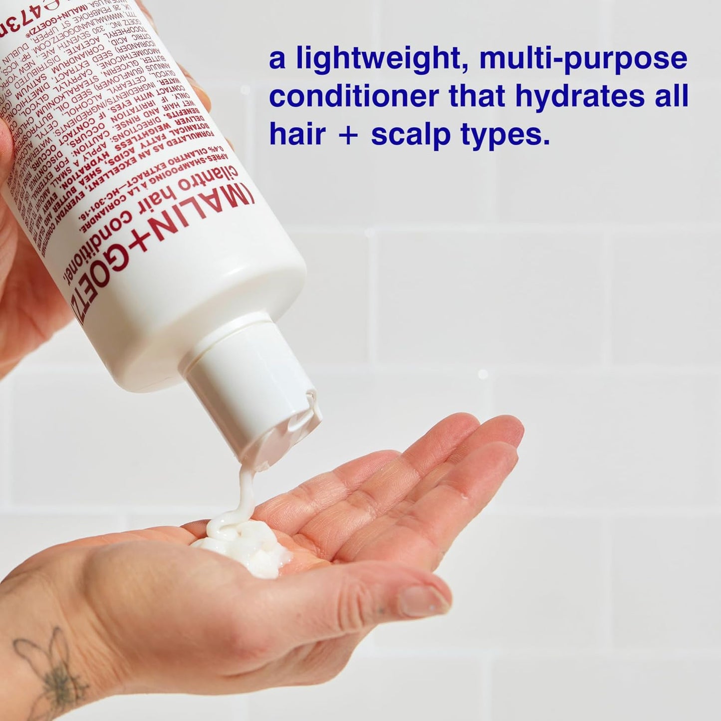 Cilantro Hair Conditioner - Hydrating Vegan Formula with Shea Butter & Fatty Acids | 8 oz/16 oz/Refill