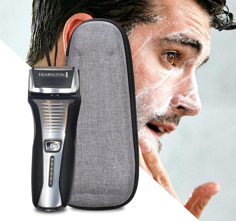 Case for Remington F5 Power Series Foil Shaver Electric Razor F5-5800B-AT1 - Hard Protective Travel Carrying Storage Bag (Case Only) (for F5 Power Series)