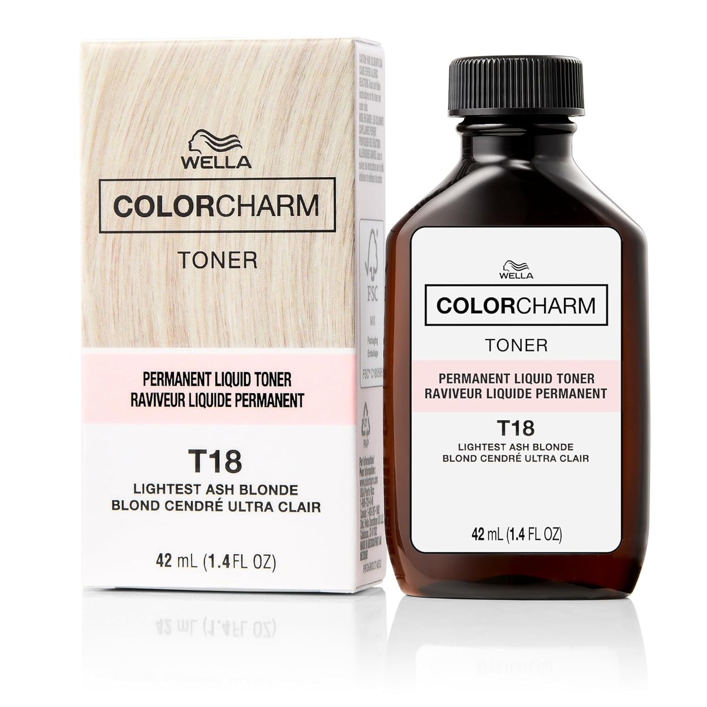 COLORCHARM Permanent Liquid Hair Toners - Neutralize Brass for Healthy Blondes | Vegan & Paraben-Free