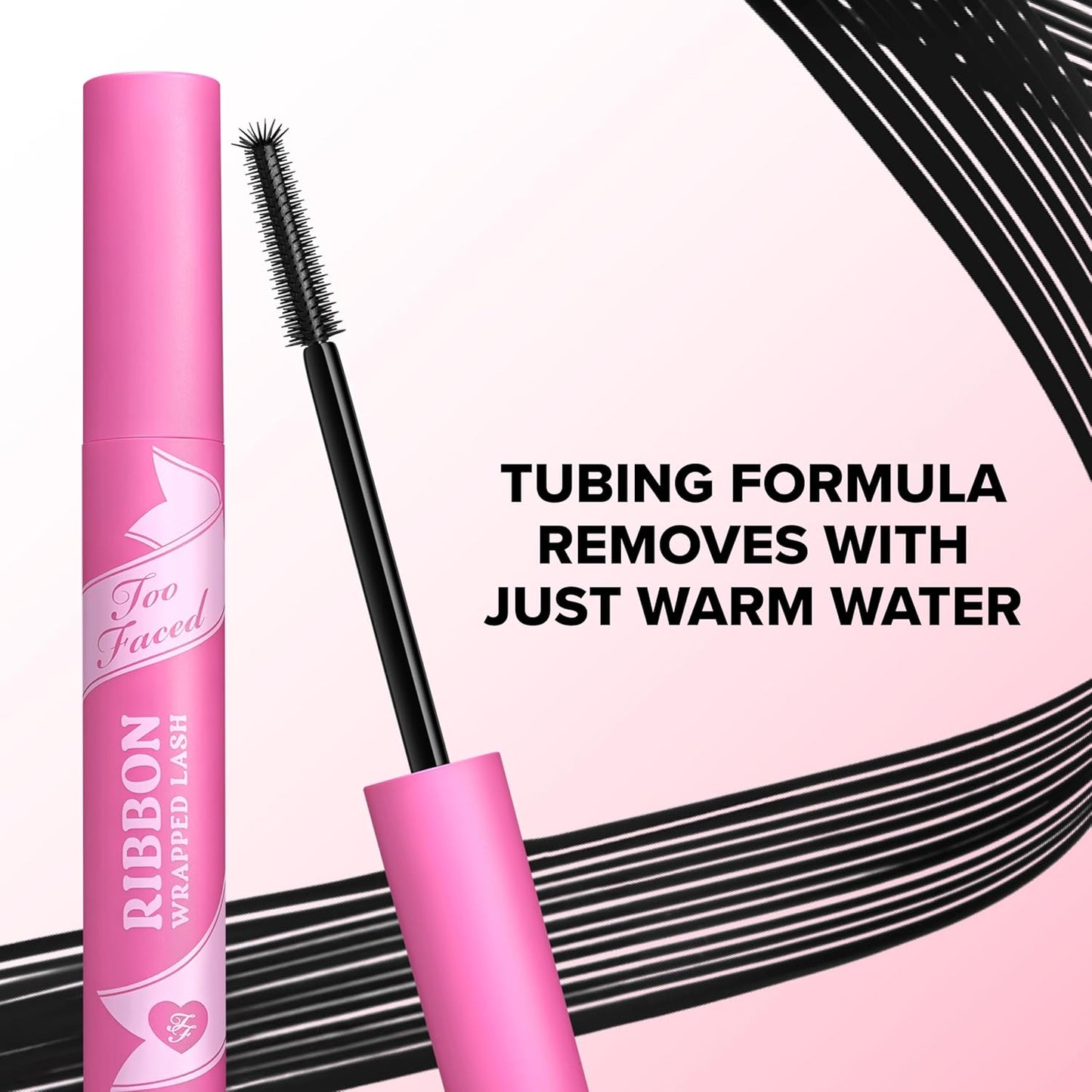 Too Faced Extreme Length Tubing Mascara - Ribbon Wrapped | No Smudging, Flaking, or Clumping