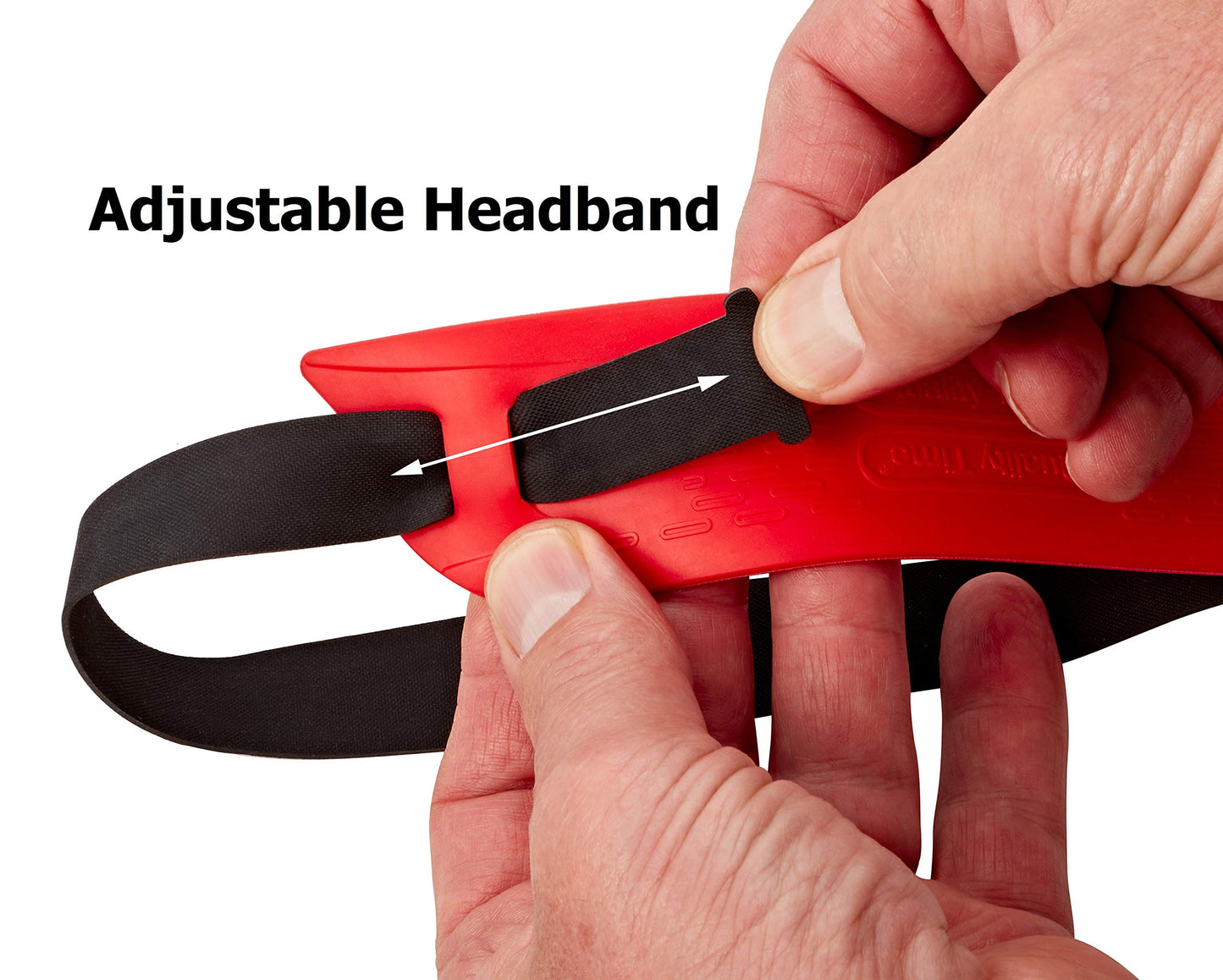 Quality Time Neck Hair Guide SuPremium, the Original Neckline Template for Shaving and Keeping a Straight or Curved Neck Hairline; a Line Up Stencil/Guard for Neckline, Do-it-Yourself Made in USA