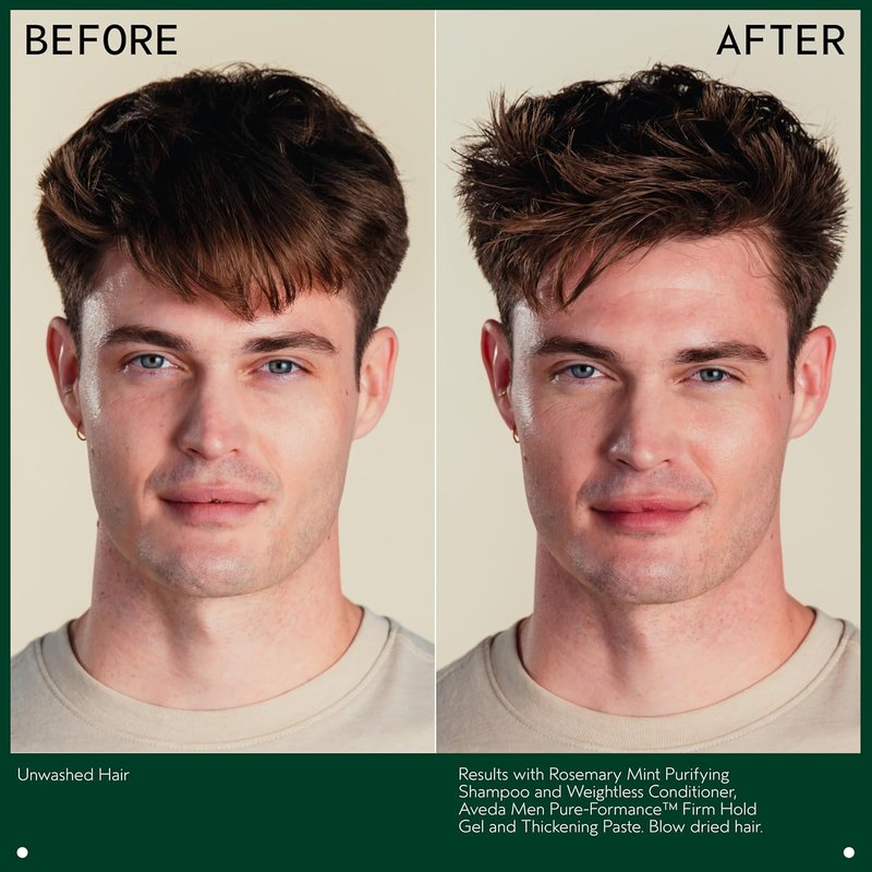 Aveda Rosemary Mint Purifying Shampoo - Clarifying Formula for Normal to Oily Hair | Invigorating Aroma | 97% Naturally Derived