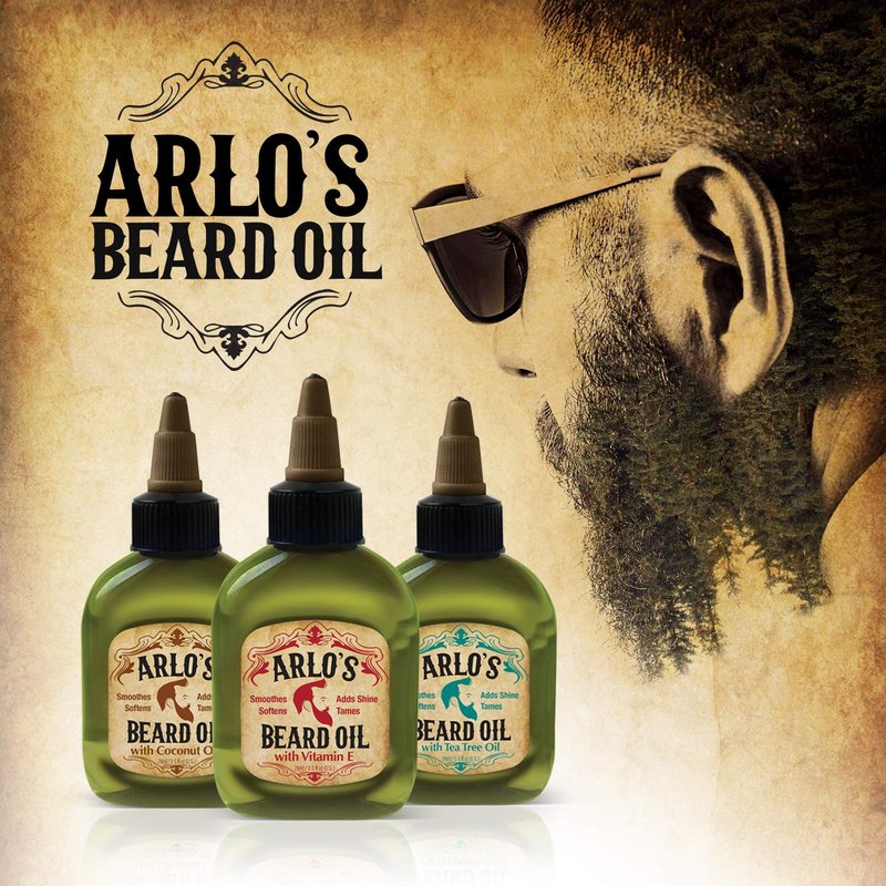Arlo's Beard Oil with Tea Tree Oil 2.5 ounce