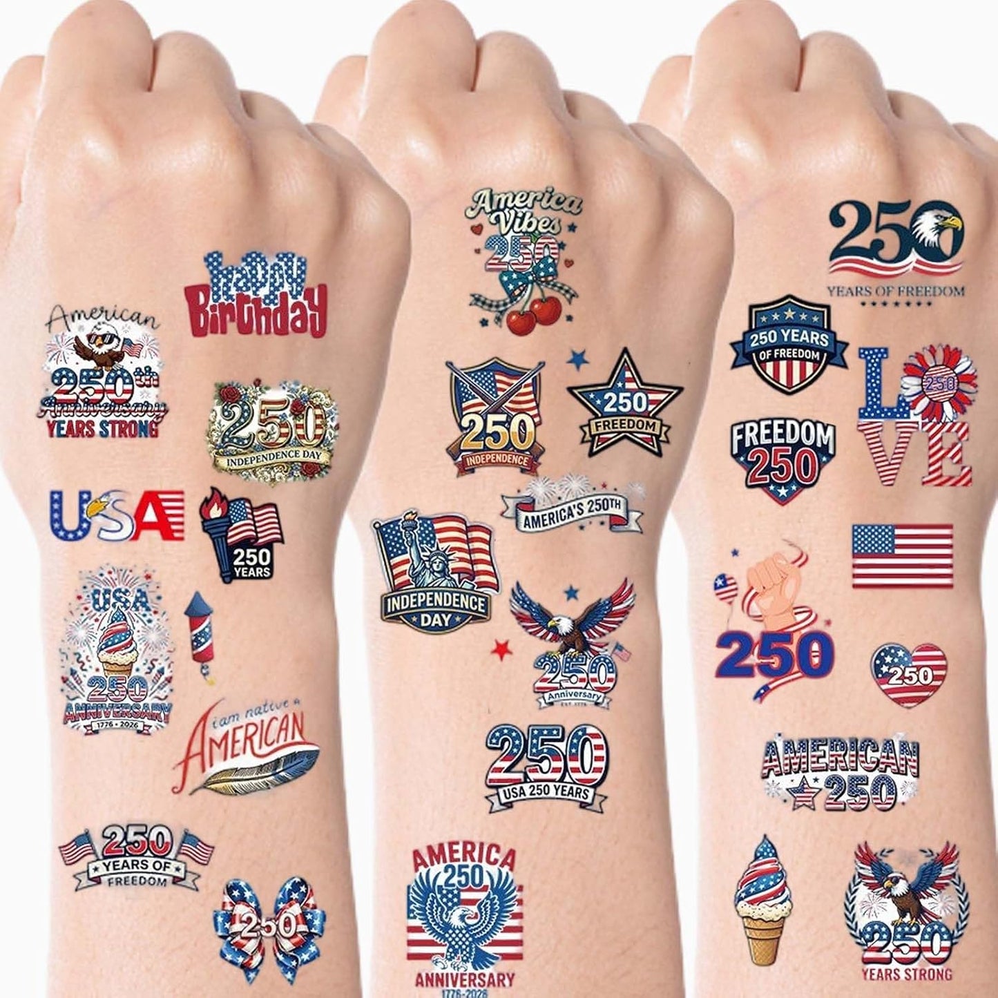 Soccer Temporary Tattoos - Waterproof Cartoon Face Stickers | 6 Fun Styles for Party Makeup