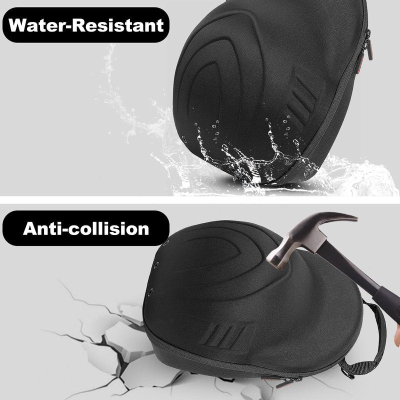 Yewltvep Hard Baseball Hat Case+Sunglass Storage, Hat Carrier Travel Case Hat Storage for 6 Baseball Caps Organizer Protect with Adjustable Shoulder Strap, Perfect for Traveling and Home Storage