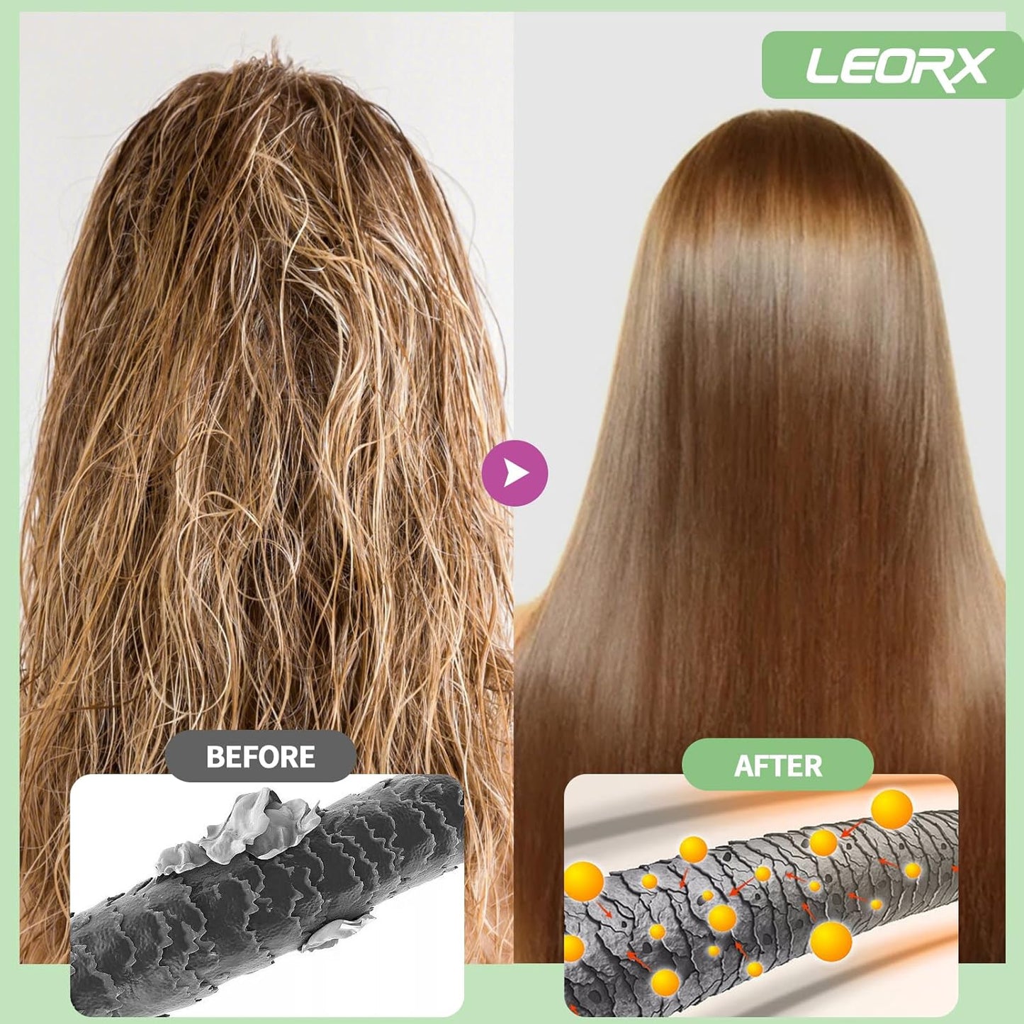 Copper Brown Hair Dye Shampoo - 3 In 1 Herbal Formula for Instant Color Refresh | Unisex Hair Treatment