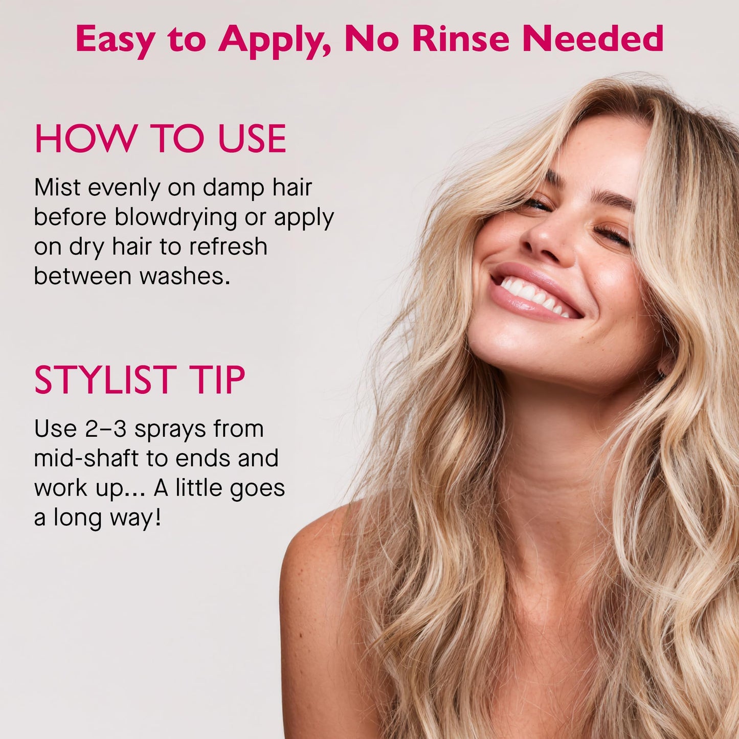 12 Benefits Leave-In Conditioner Spray + Salon-Quality Repair & Shine + 12-in-1 Professional Hair Treatment + Heat Protection + Anti-Frizz + Detangles & Strengthens + Instant Healthy Hair,(Pack of 2)