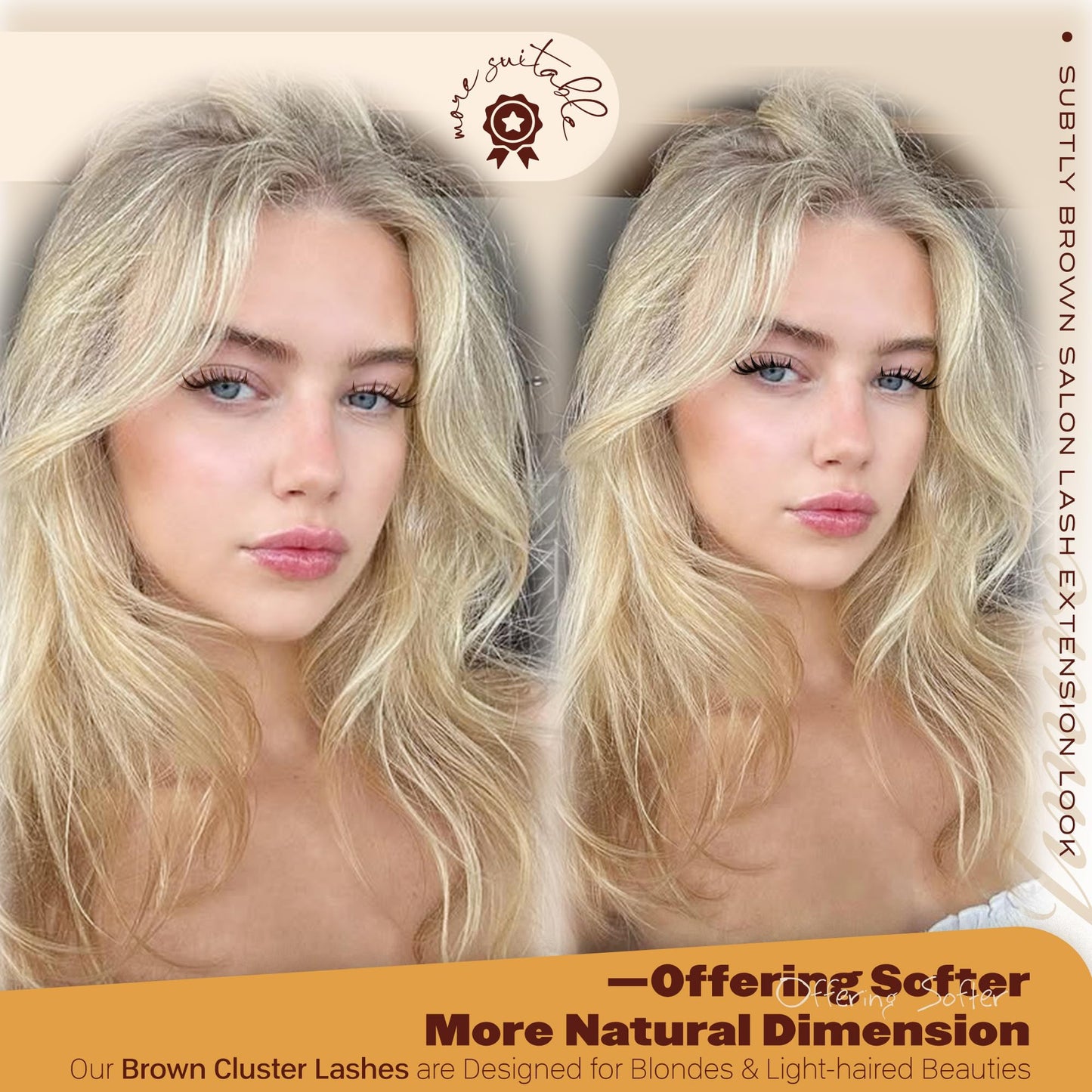 Anime Cluster Lashes Brown Lash Clusters Manga Eyelash Clusters Natural Dark Brown Individual Lashes 10-16MM Fairy Cluster Eyelash Extensions 110Pcs DIY Spiky Cluster Lashes at Home by JIMIRE