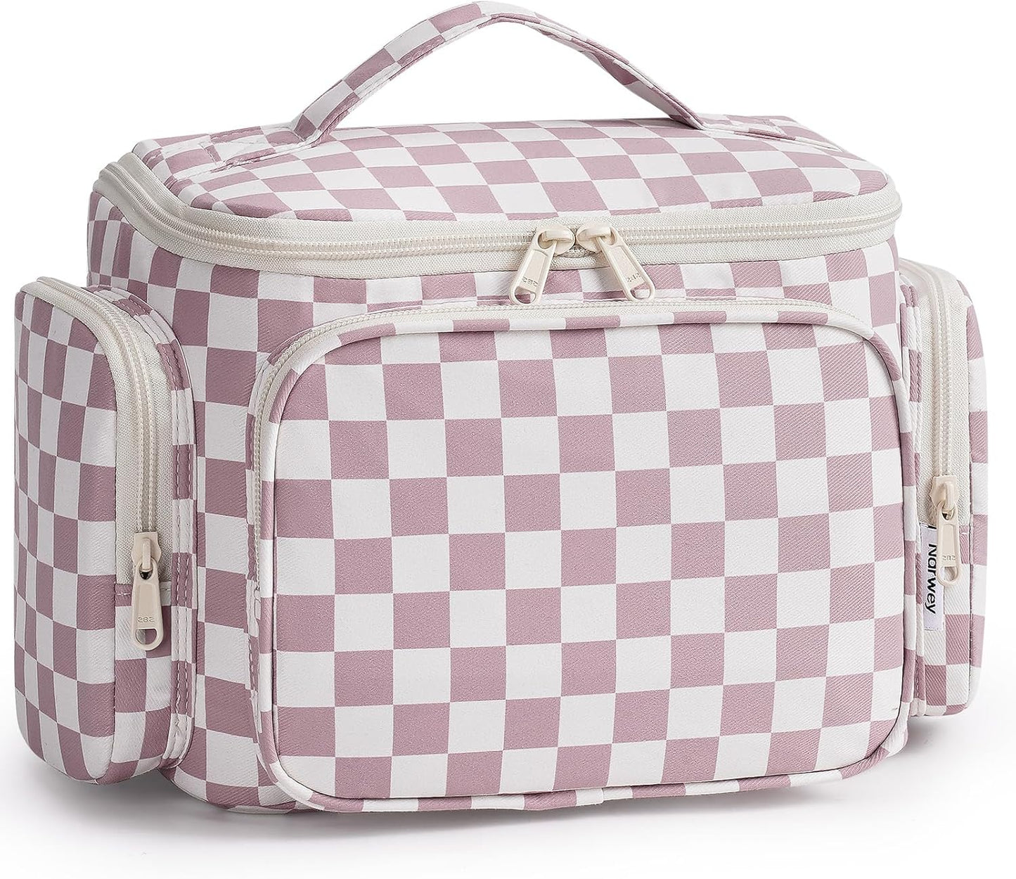 Hanging Travel Toiletry Bag for Women - Large Makeup Organizer with Wet Pocket | Portable Cosmetic Bag