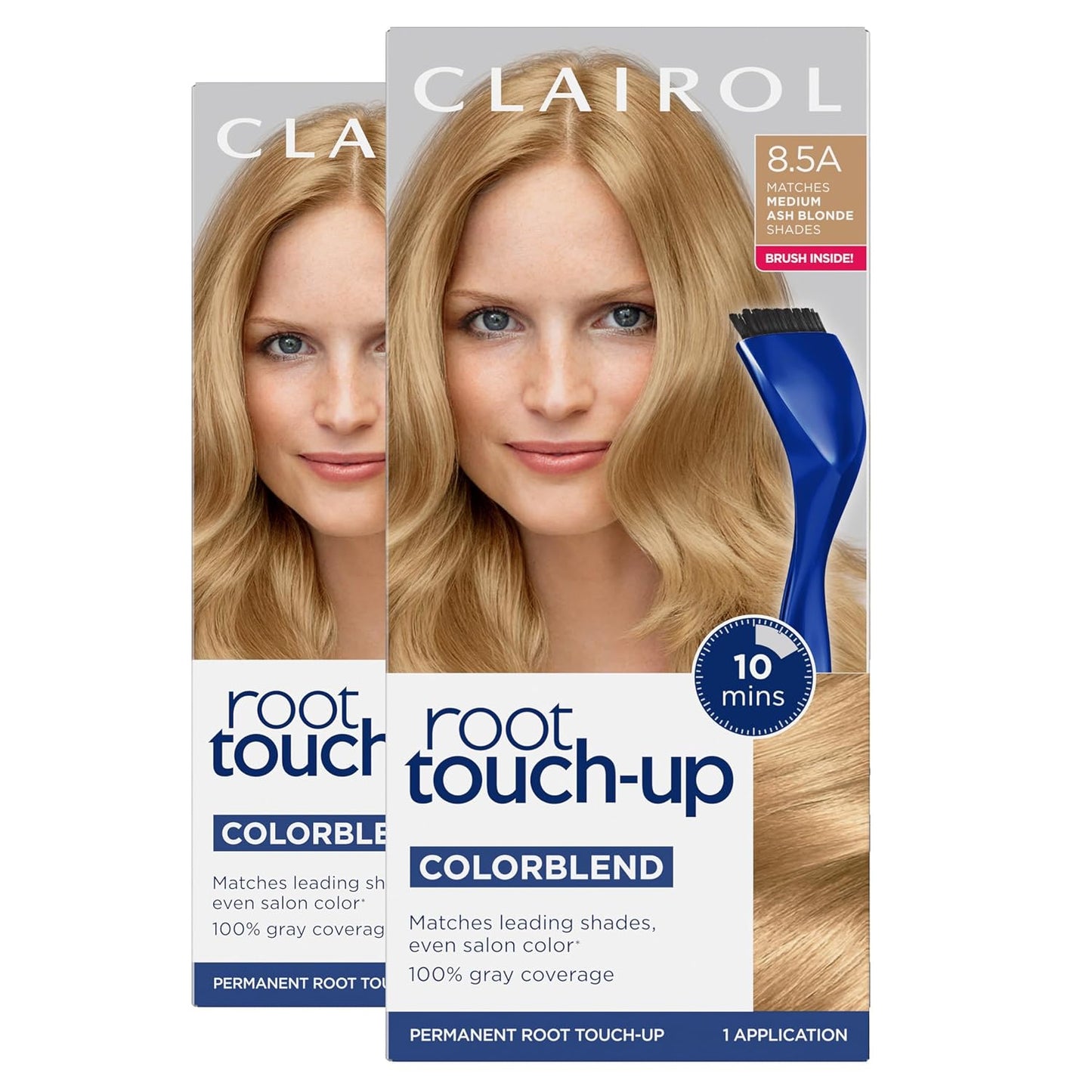 Clairol Root Touch-Up Permanent Hair Dye - 5 Medium Brown | 100% Gray Coverage, Easy Brush Application