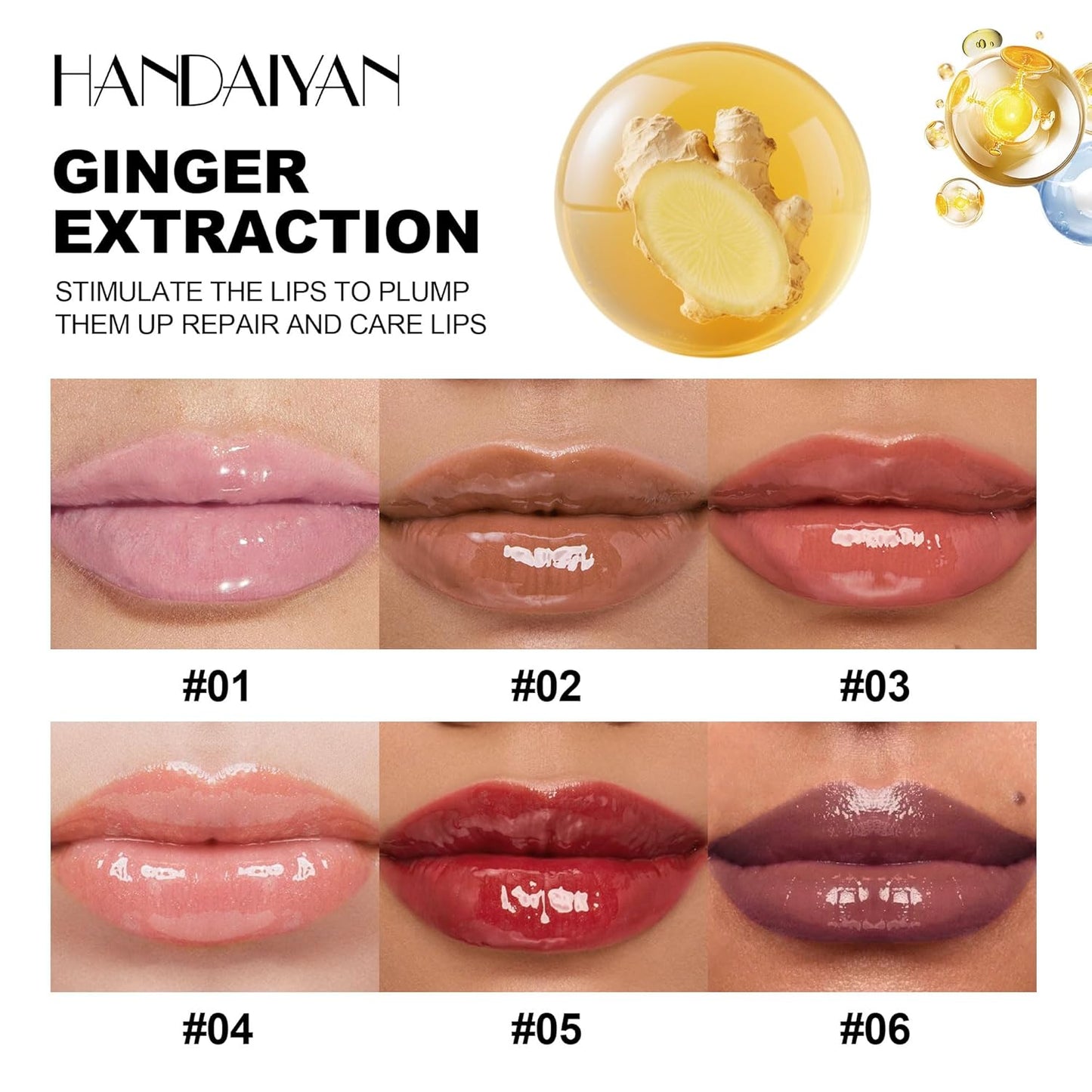 3D Hydra Lip Gloss - Plumping & Hydrating Non-Sticky Formula for Fuller Lips | Cherry Vinyl Shade