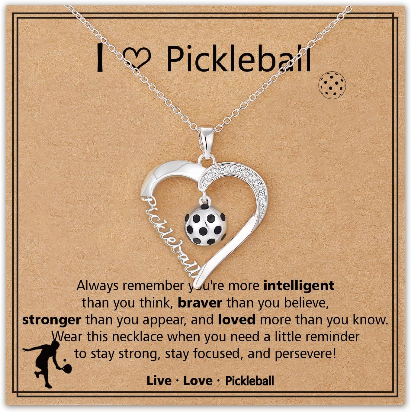 Sport Necklace for Girls - Volleyball, Softball, Basketball & Baseball Jewelry | 16-19 Inch Adjustable Gift