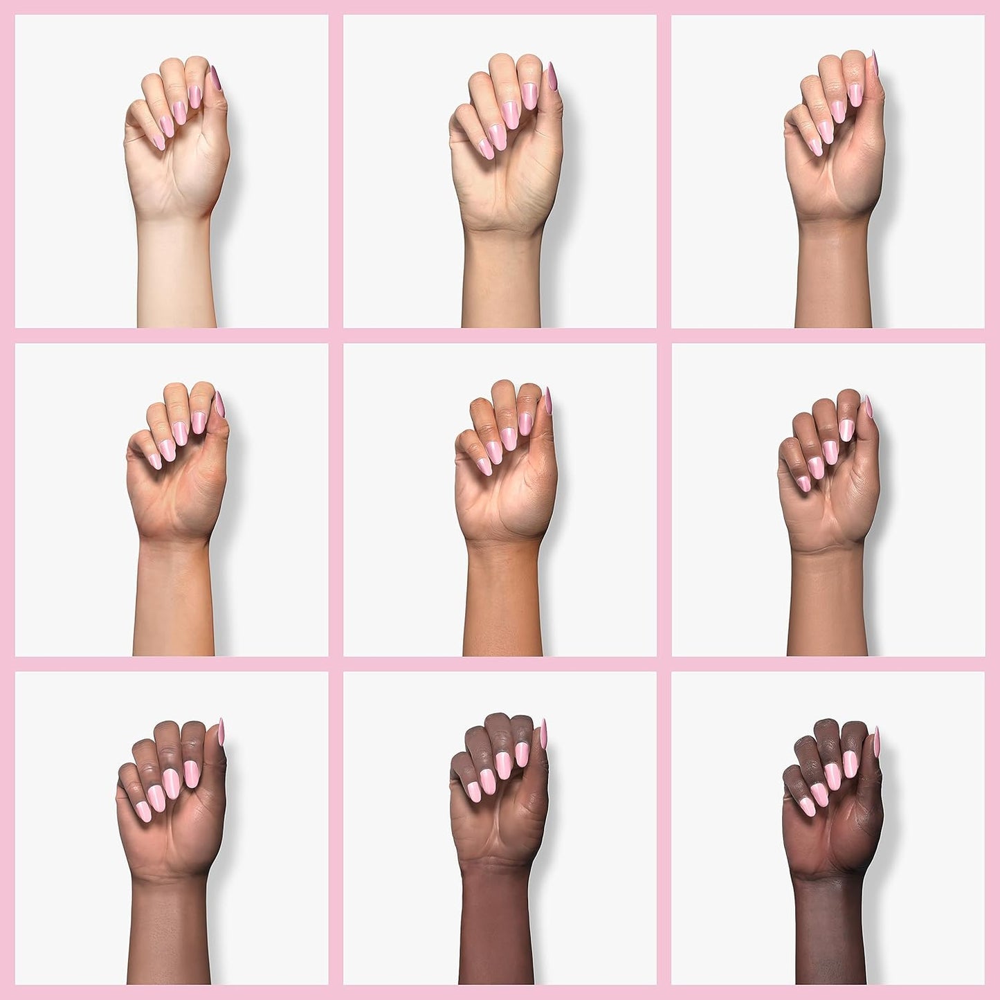 Pastel Gel Nail Polish - 16ml Pink Soak Off UV Light Cure Gel for Spring Summer | Macaron Baby Pink