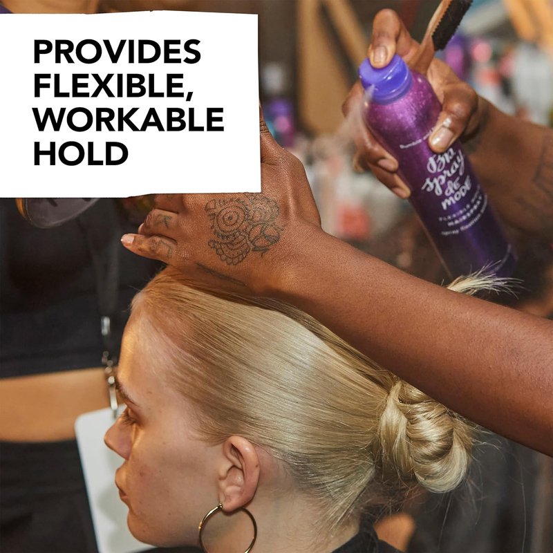 Bumble and Bumble Flexible Hold Hair Spray - Brushable Finish for Curly, Wavy & Straight Hair | 10 oz