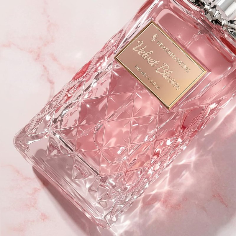 Alcohol-Free Floral Perfume for Women - Long Lasting Rose, Jasmine & Peony Scent | 100ml / 3.4 fl oz Gift