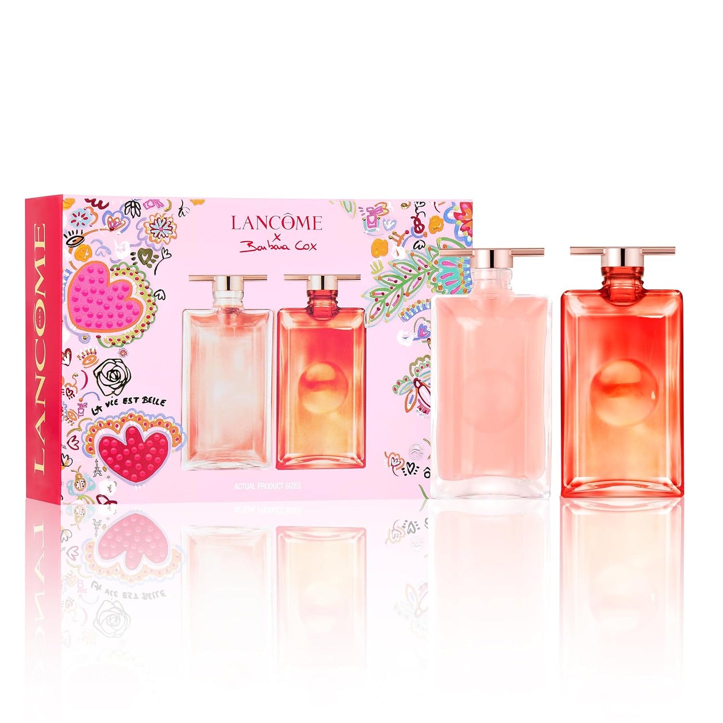 Lancôme Mini Perfume Gift Set - Idôle & Peach 'N Roses Eau de Parfum | Floral & Sweet Women's Fragrances