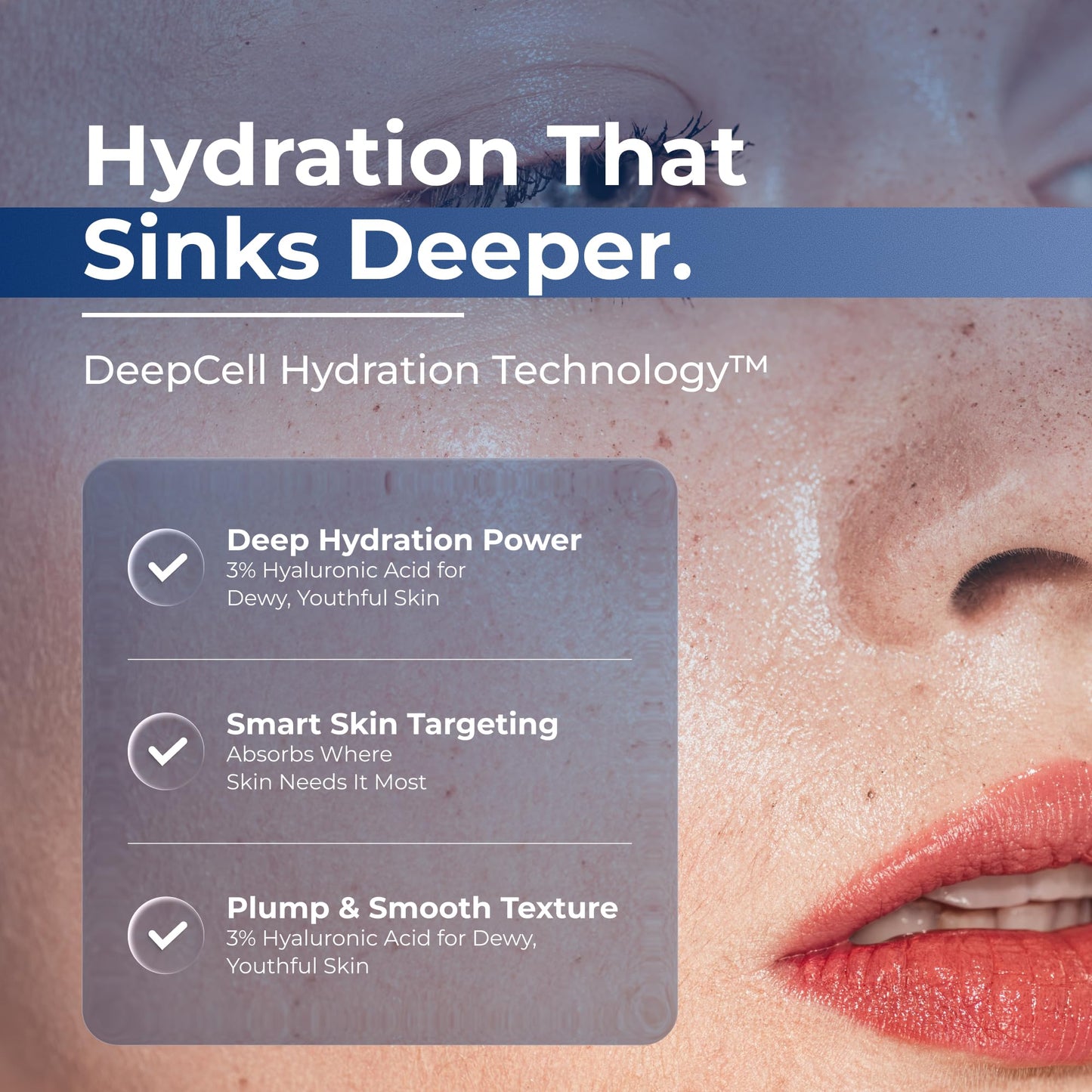 TURMSKIN® Hyaluronic Acid Serum Ampoules [ULTRA HYDRATING VIALS] - 3% Hyaluron Booster for Glass Skin & Anti Aging - 24 Hours Hydration - Soft PE Triple Hyaluronic Complex for Faceskin Repair & Renew
