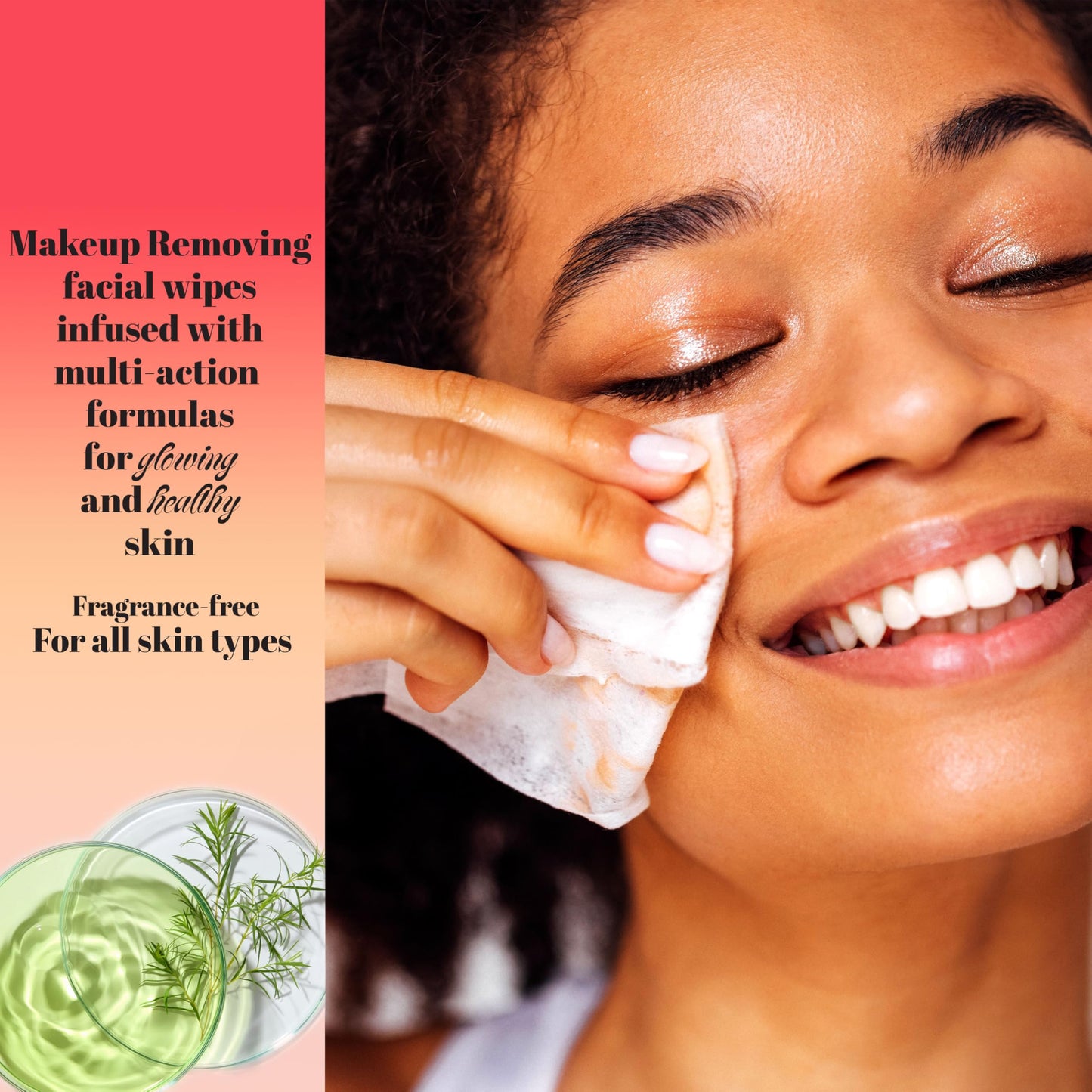 120pc Makeup Removal Wipes Variety Set | 4-Pack Active Botanicals Makeup Remover Facial Cleansing Towelettes with Hyaluronic Acid, Collagen, Retinol, & Rose Water