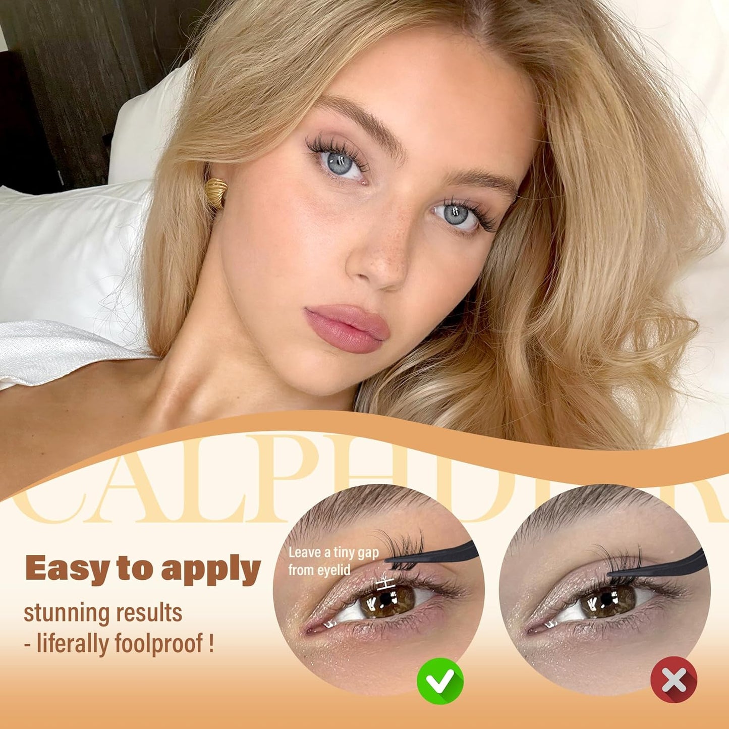 Spider Lashes Clusters - Natural Fluffy Eyelash Extensions | DD Curl Wispy Individual Lashes 10-16mm
