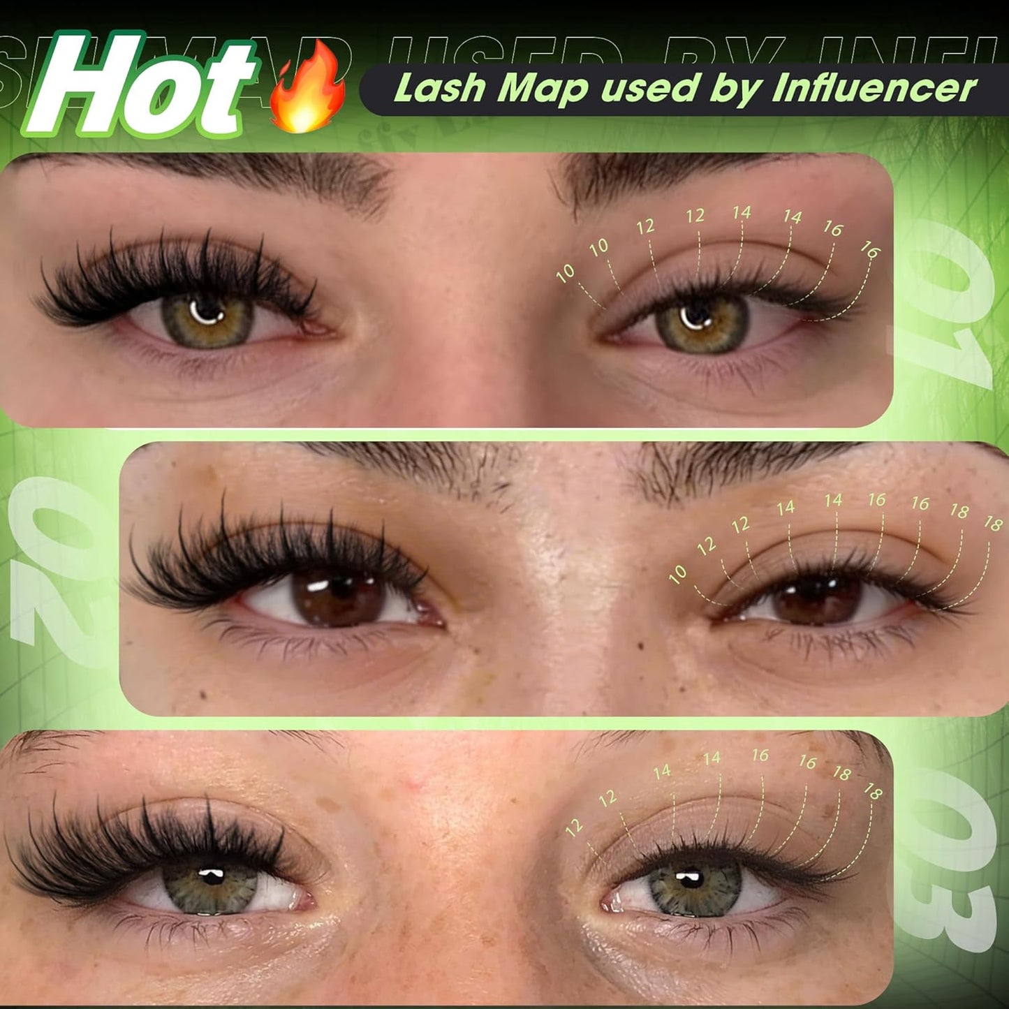 Lash Clusters - Spiky Manga Eyelash Extensions | Fluffy D-Curl Wispy 10-18MM Volume Lashes
