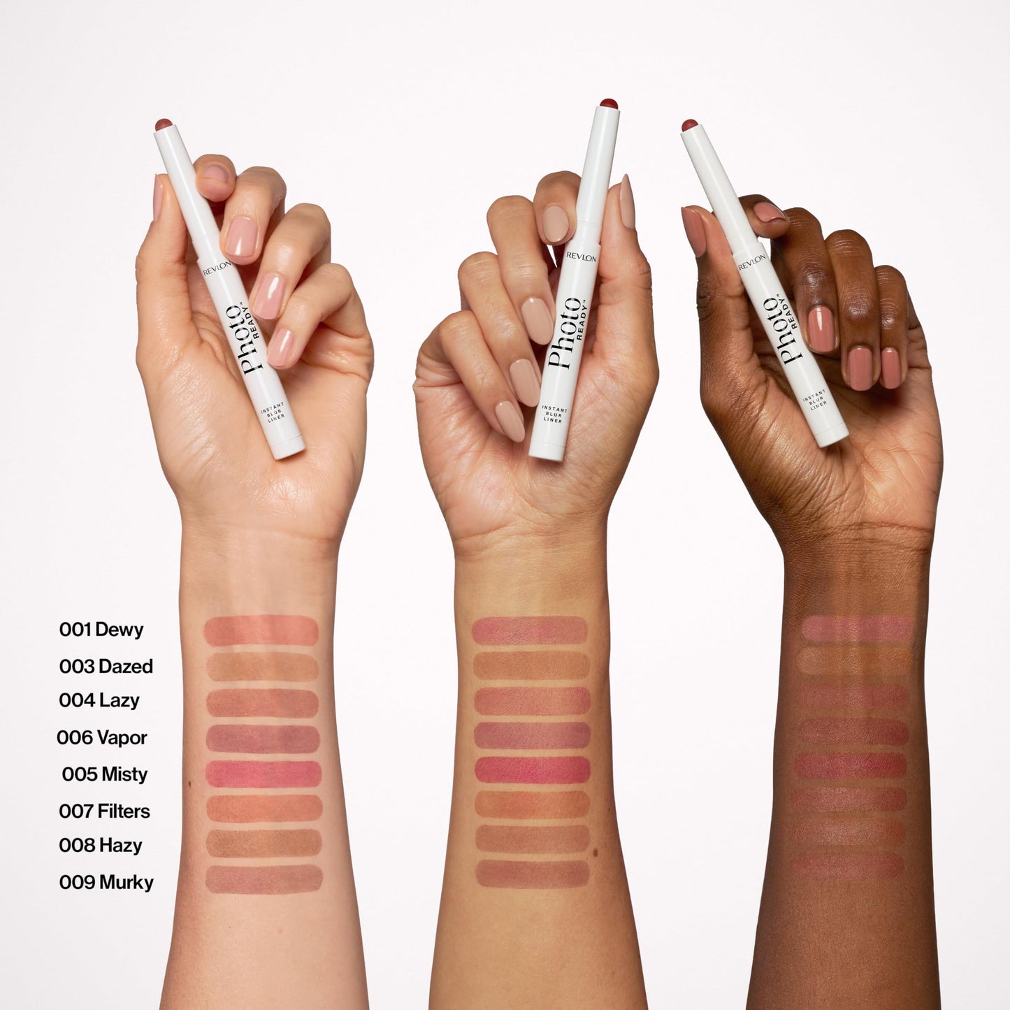REVLON PhotoReady Instant Blur Liner, Soft Matte Lip Makeup to Overline for Instant Natural, Fuller-Looking Lips, Sheer-to-Buildable, 003 Dazed, 0.05 oz
