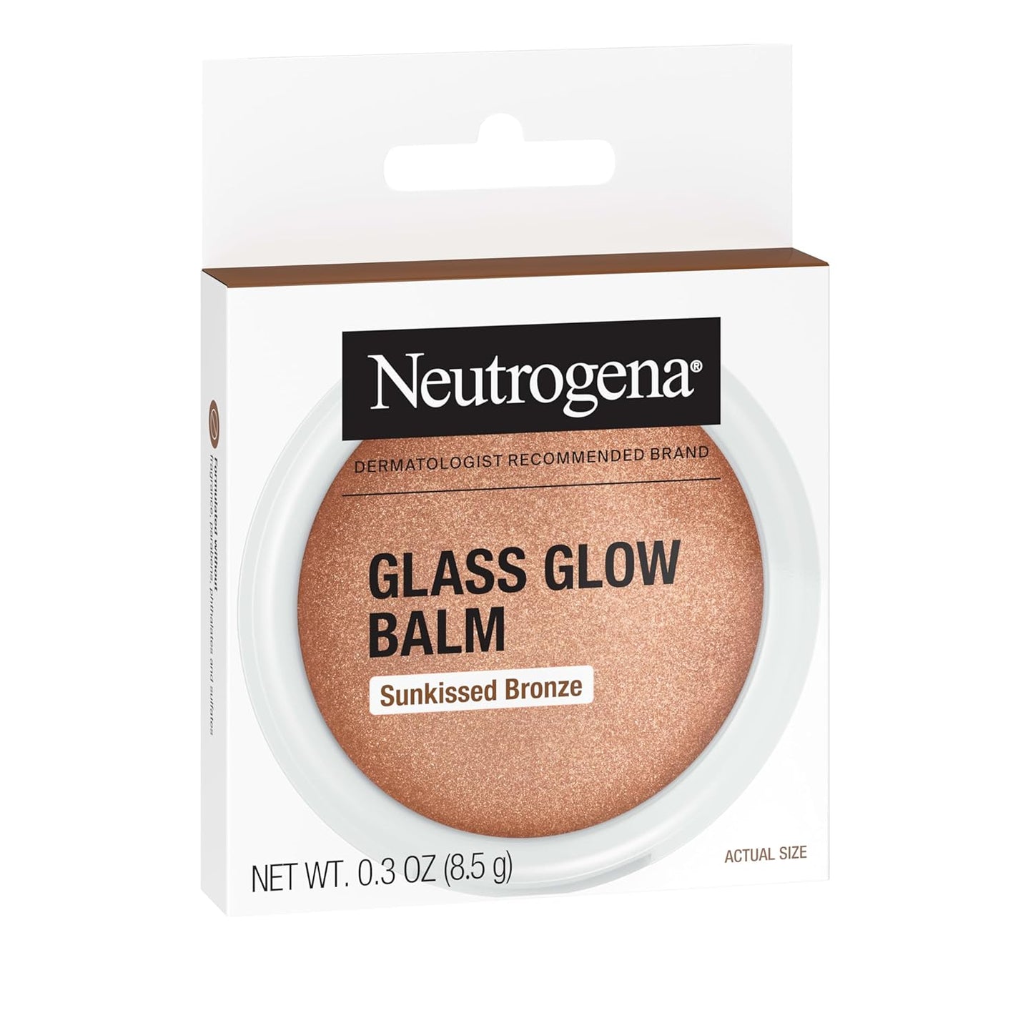 Neutrogena Glass Glow Balm - Sunkissed Bronze Makeup for Dewy Radiant Skin | 0.3 oz