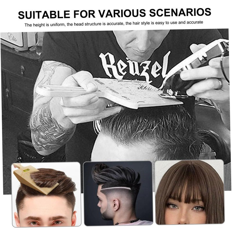 Fade Comb for Hair Cutting - Professional Barber Tool for Self-Cut & Fade Haircuts | Ergonomic Curved Design for Smooth Gradients & Precision Fading