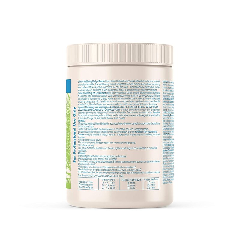 Hawaiian Silky No Lye Relaxer - Mild Formula for Smooth Hair | 20 Ounce