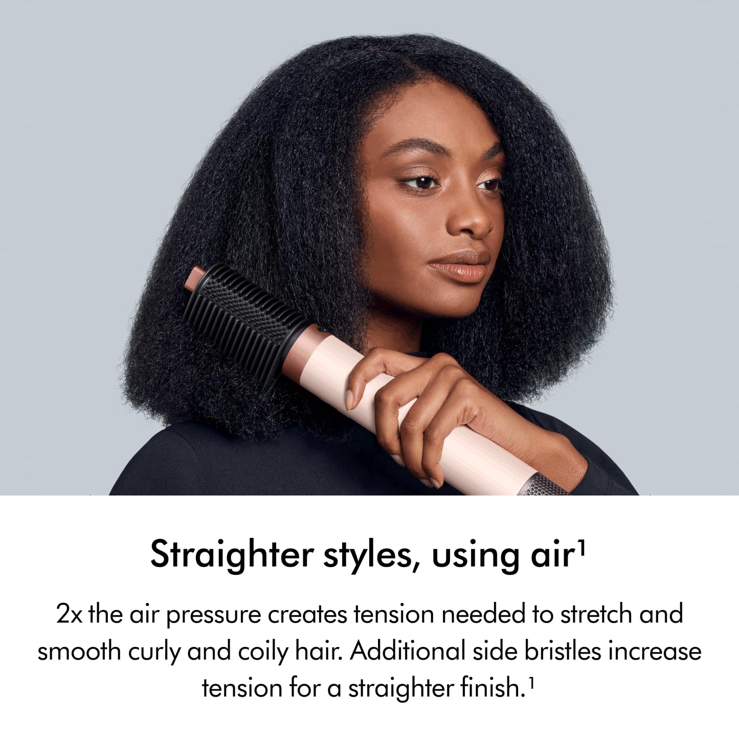Dyson Airwrap Co-anda2x Multi-Styler and Dryer Curly+Coily in Ceramic Pink and Rose Gold