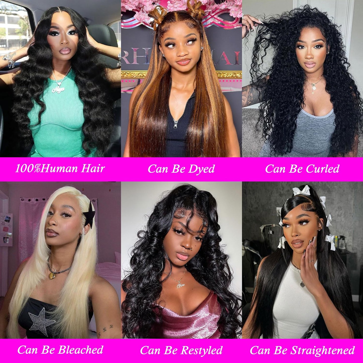 12A Human Hair Bundles 18 20 22 Inch Body Wave Bundles Human Hair 100% Unprocessed Brazilian Virgin Hair 3 Bundles Quick Weave Hair Extension Natural Black