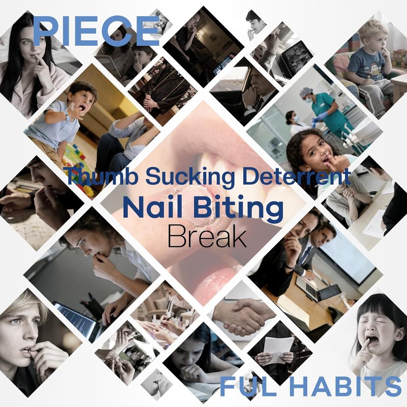 Glamonade Nail Biting Prevention for Kids - Bitter Taste Habit Correction Formula | Non-Toxic & Invisible Matte Finish