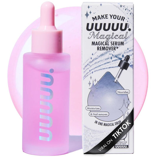 Gel Nail Strip Remover - Magical Serum for Semi-Cured Gel Strips | Non-Toxic, Odorless & Nourishing Formula