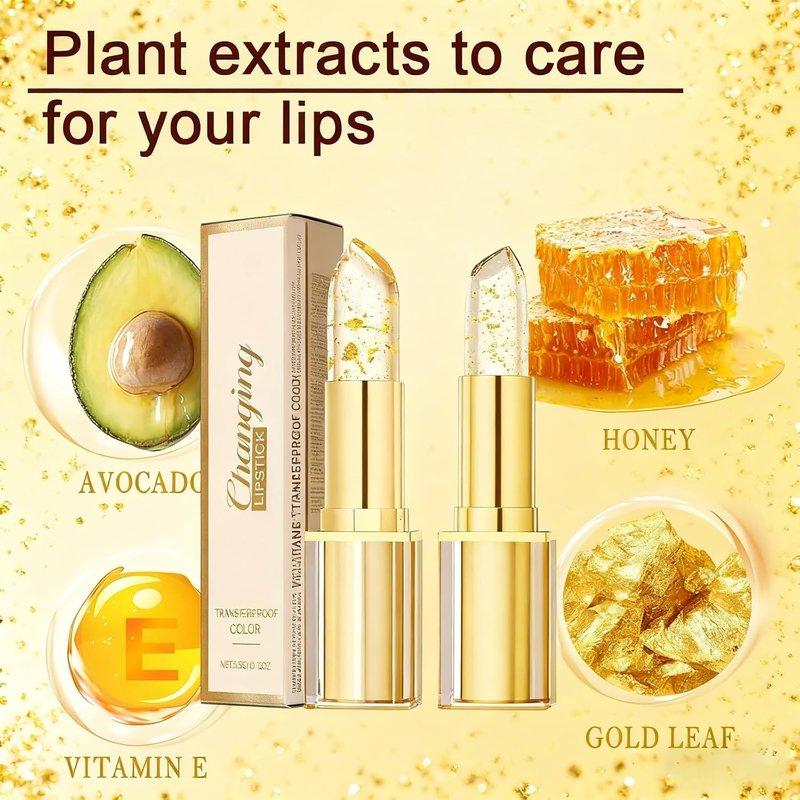 Color Changing Lipstick - Skin-Adaptive, Long-Lasting & Moisturizing | 2PCS Set for Women