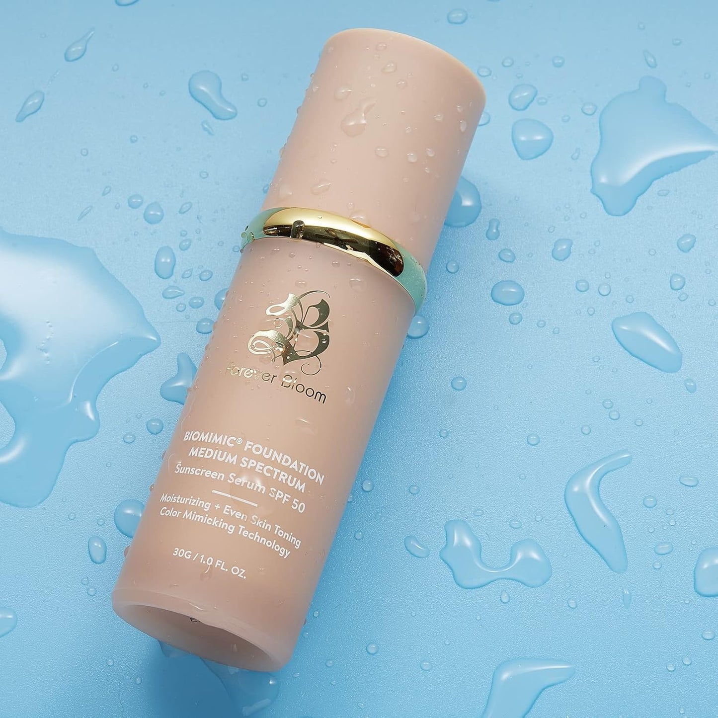 Bio Mimic Foundation - Medium Spectrum SPF 50 | Natural Finish for Mature & Sensitive Skin