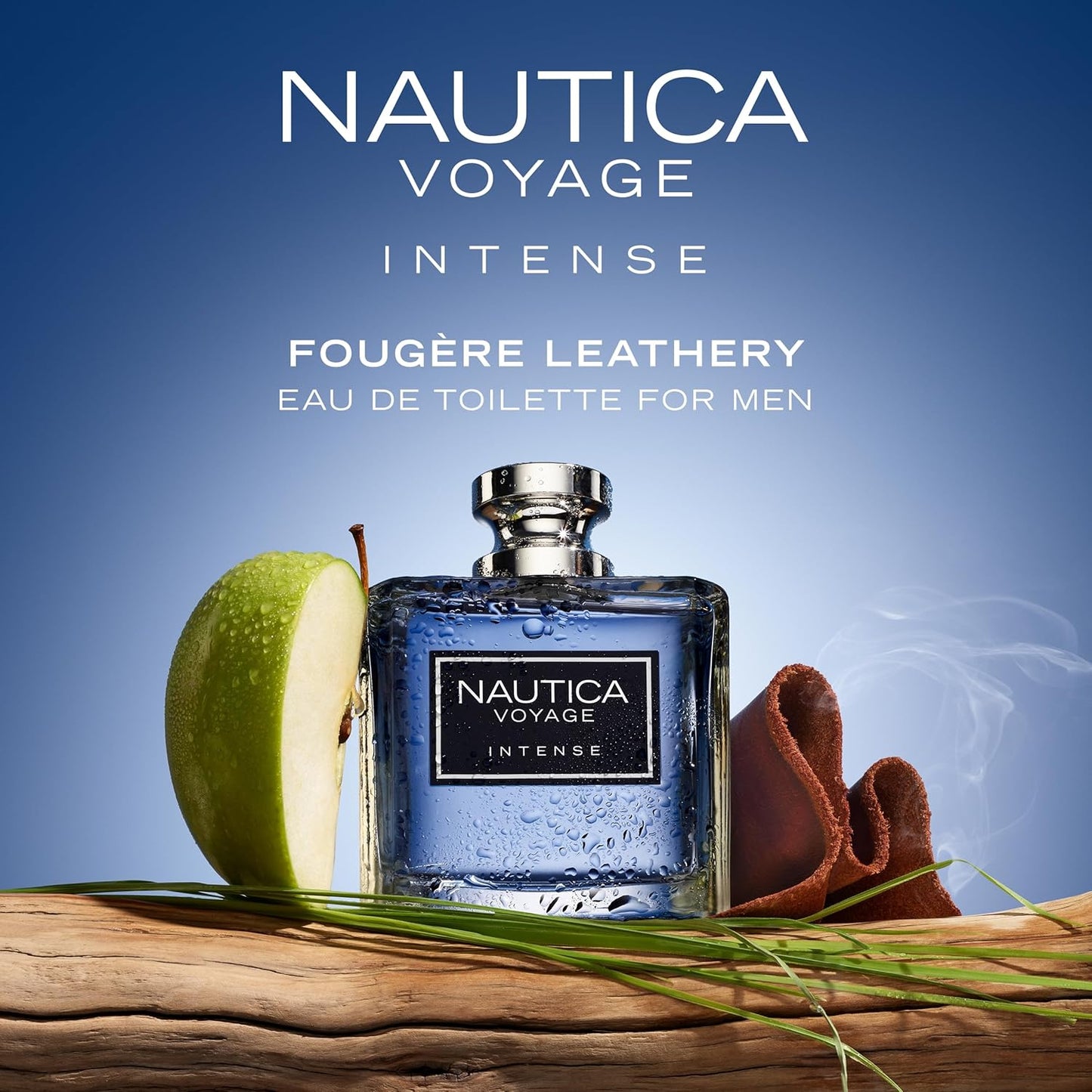 Nautica Voyage Intense Men's Fragrance - Long Lasting Eau de Toilette 1.6 fl oz | Vetiver & Smokey Leather Notes