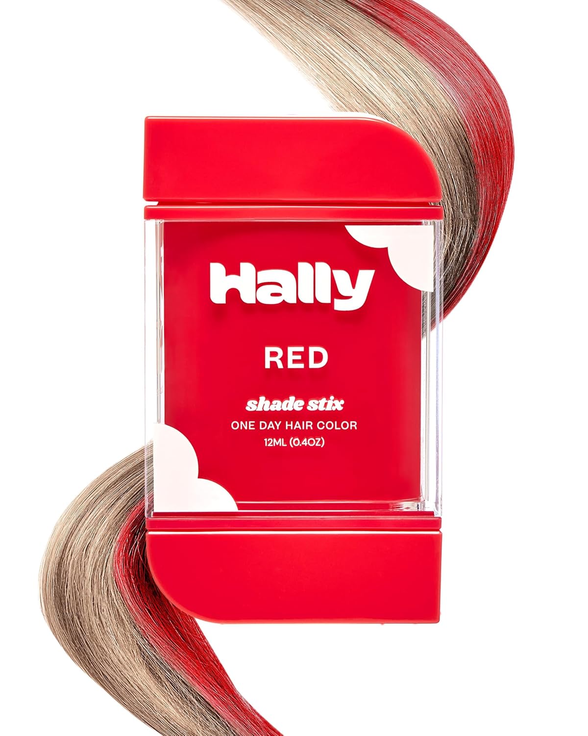 Temporary Hair Color Stix - Hally Blue Washable Hair Chalk for Kids, Teens & Adults | 12 ml Hair Makeup for Festivals & Parties