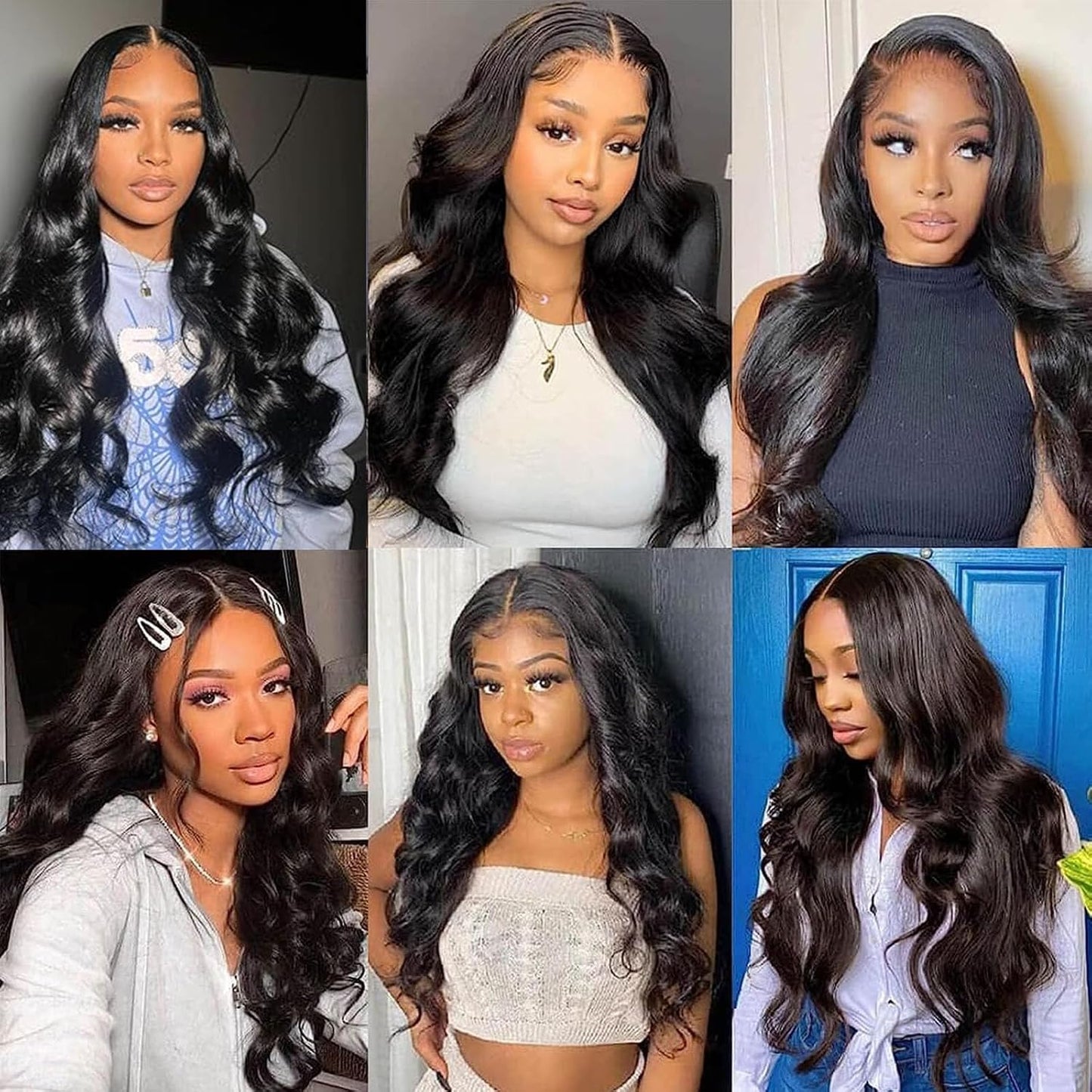 Body Wave Human Hair Bundles - 12A Unprocessed Brazilian Virgin Hair | 20, 22, 24 Inch for Black Women