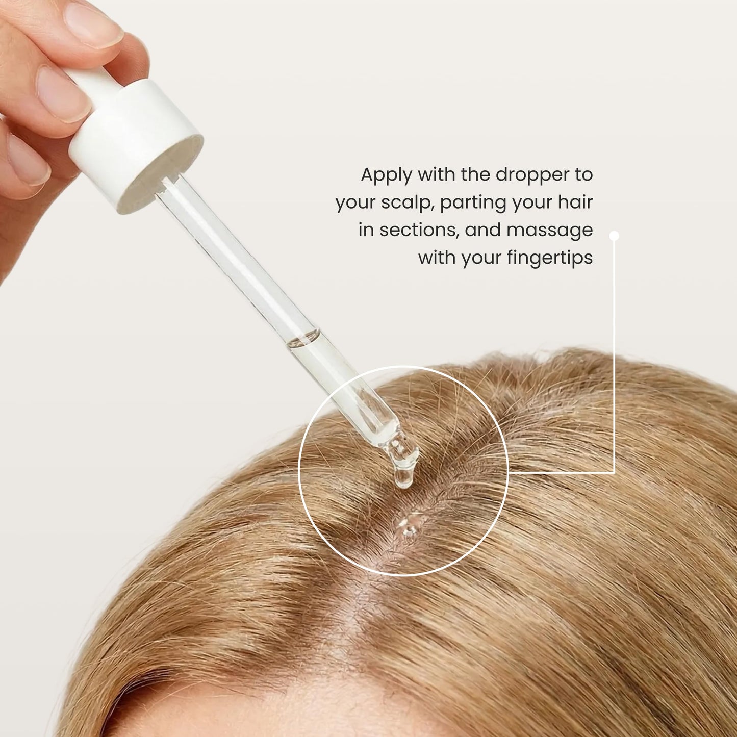 The Spa Dr. Hair Serum - Clean Hair Thickening Serum with Red Clover and Pea Sprout Extracts and Peptides - 1.5 Fl. Oz.
