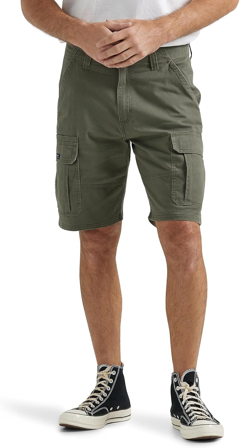 Men's Classic Cargo Stretch Shorts - Wrangler Authentics | Comfortable Fit, Versatile Style
