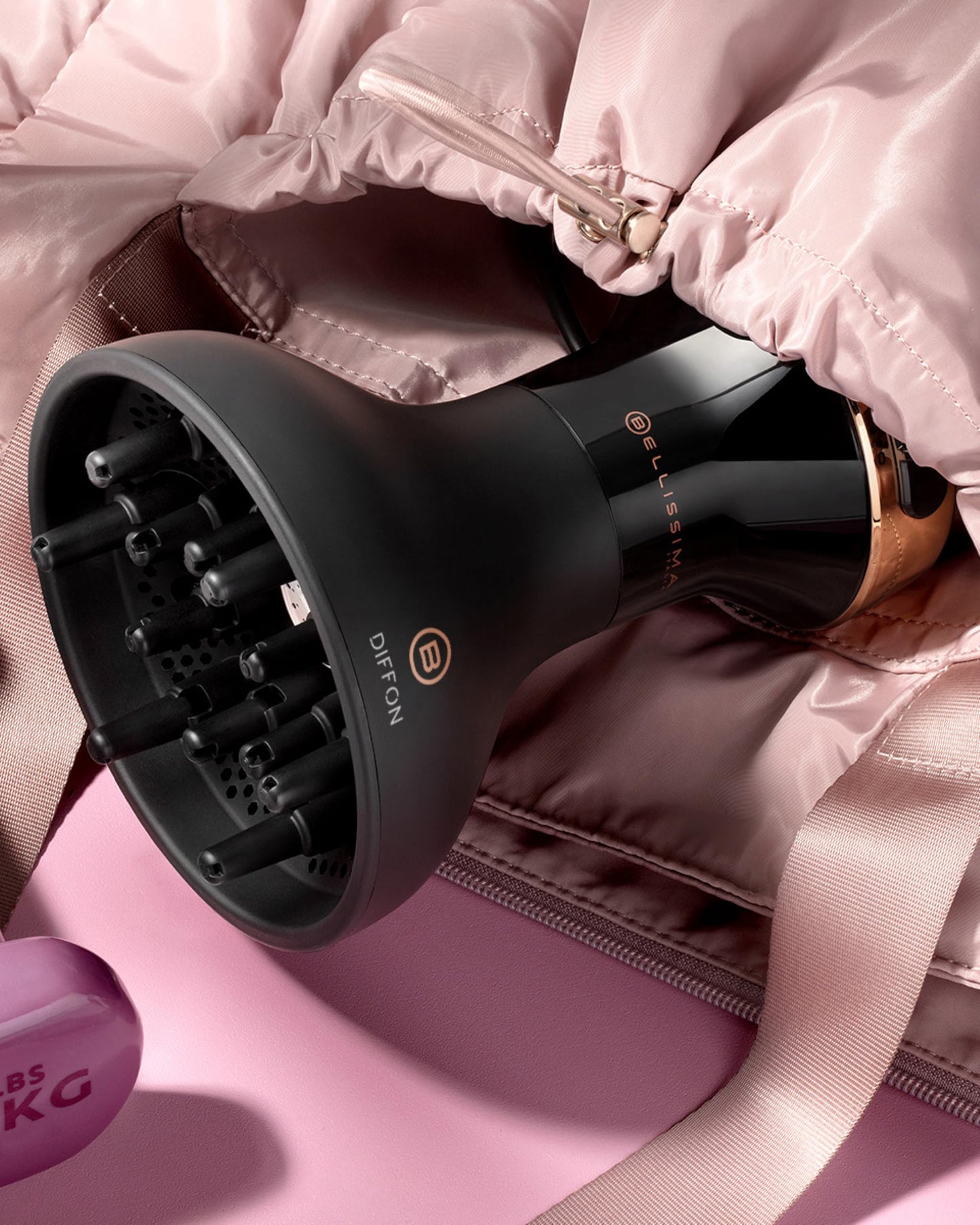 Bellissima Diffon Ceramic Diffuser Hair Dryer for Curly Hair