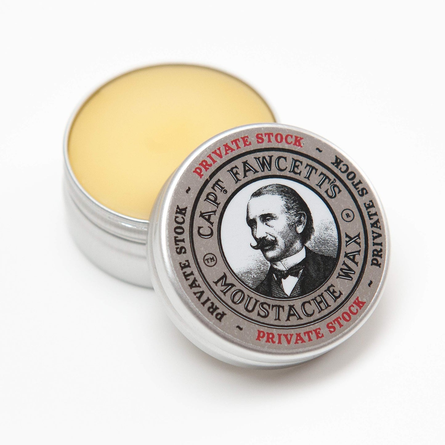 CAPTAIN FAWCETT Moustache Wax 0.5oz (0.5oz, Private Stock)