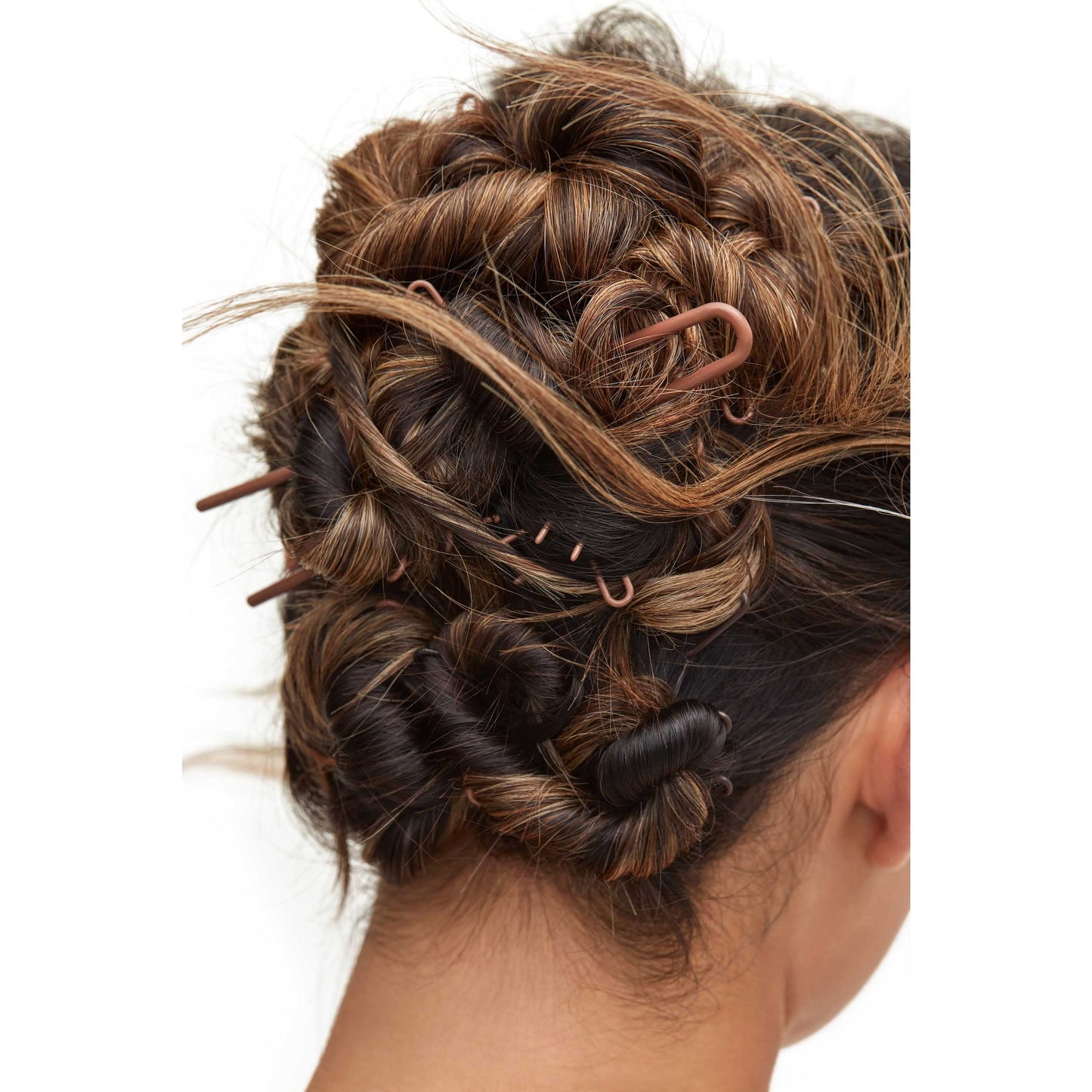 Day Rate Beauty Petite Power Pin 5.5-Inch, U-Shaped French Hair Pin for Buns, Twists and Updos, Nylon-Coated Claw Clip Alternative, Made in USA, Dove