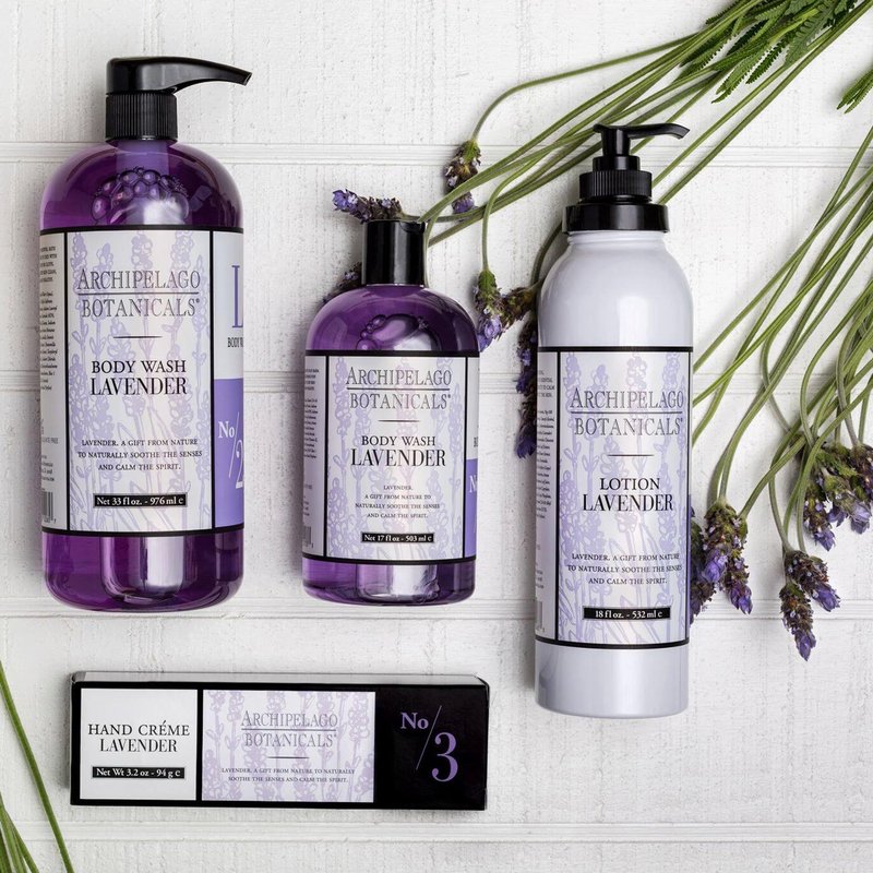 Archipelago Botanicals Lavender Hand Crème, Rich and Lightly Scented Hand Lotion for Dry Skin, Cuticles and Rough Spots, Premium Plant Extracts (3.2 oz)
