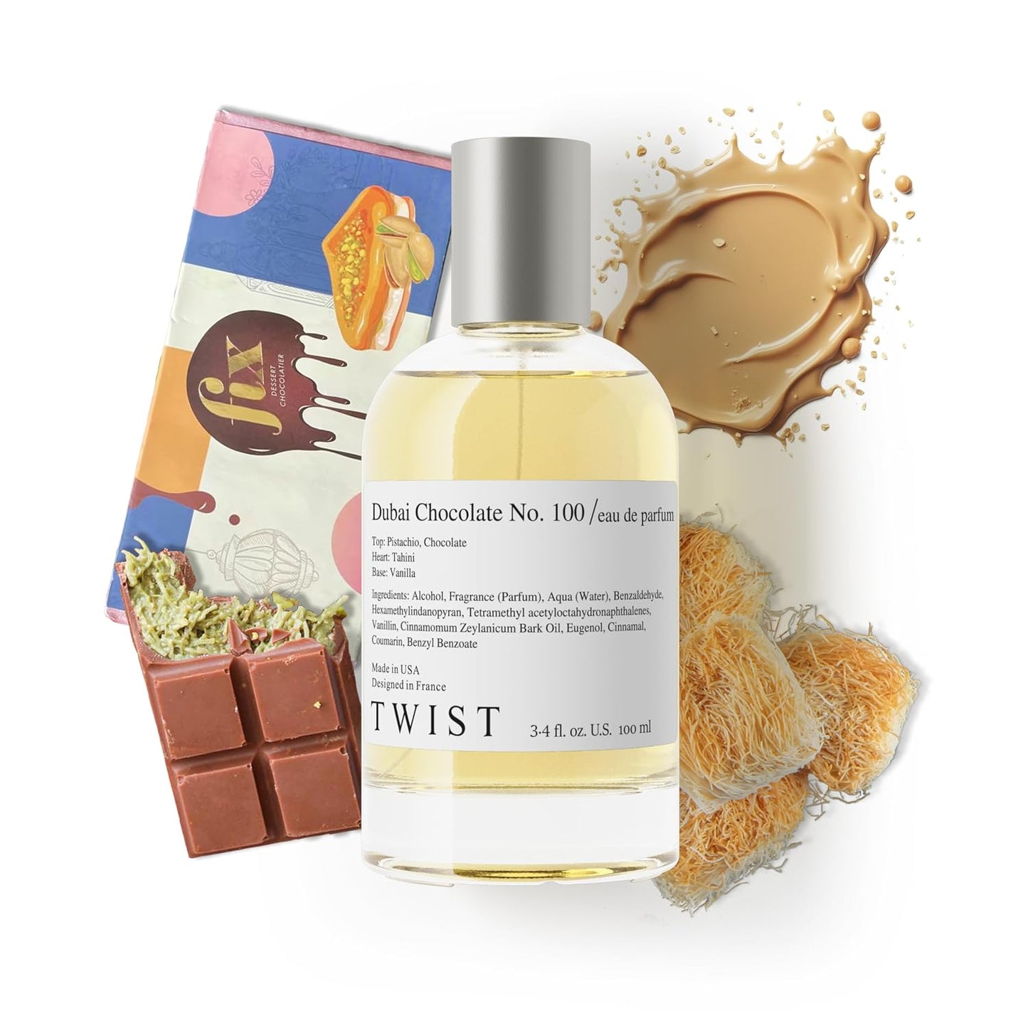 Eau De Parfum Inspired by Burberry Her - Long-Lasting Strawberry & Vanilla Fragrance Spray | 100 ml | Vegan & Clean Ingredients