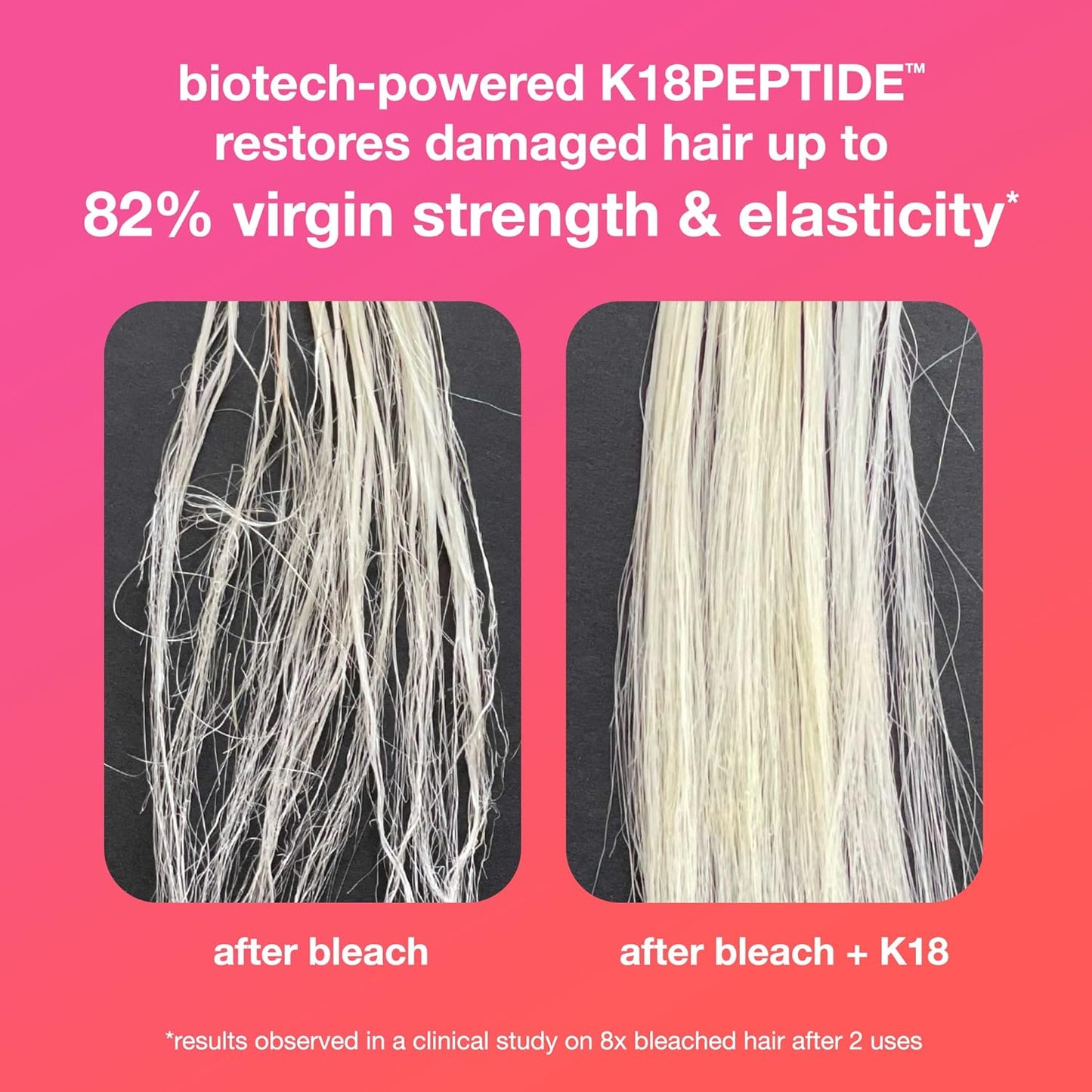 K18 Detox & Repair Bundle | Leave-In Hair Mask, Speed Treatment & Color Safe Shampoo - 50ml, 8.5oz, 30ml