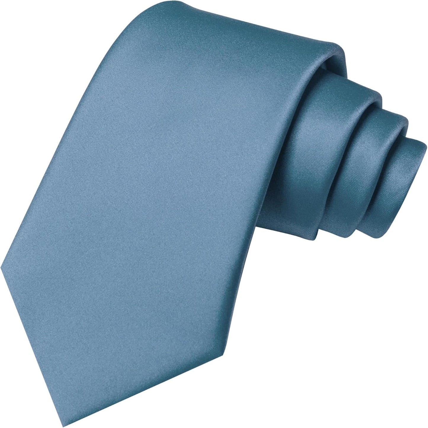 Solid Color Tie for Men - Business & Wedding Necktie | Elegant Design