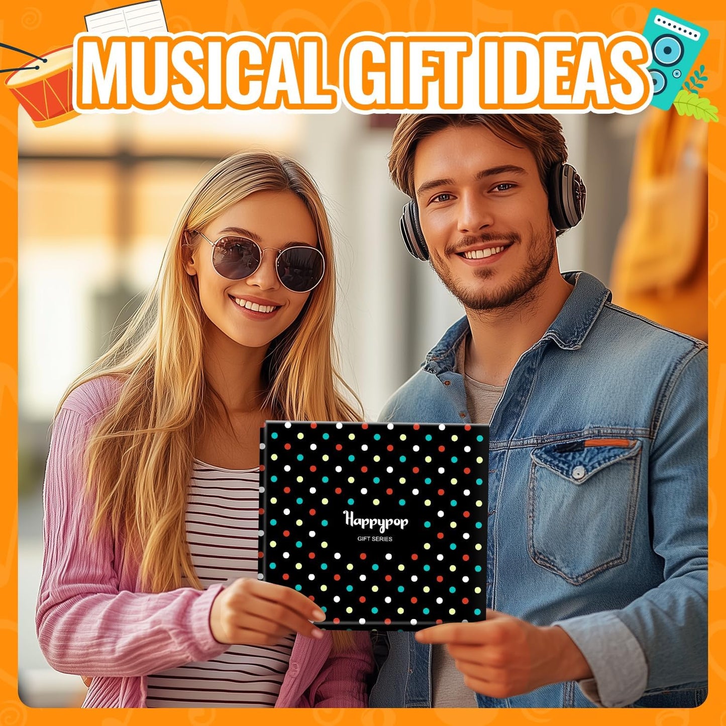 K-Pop Music Socks for Teen Girls | Fun Gifts for Women & Fans