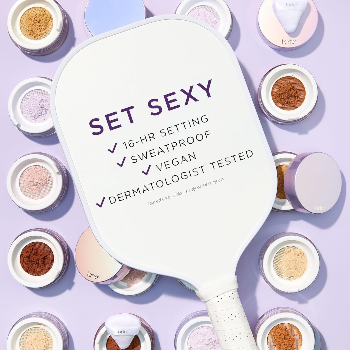 Tarte Creaseless Setting Powder - Lightweight Loose Face Powder for Longwear Finish | Vegan & Cruelty-Free